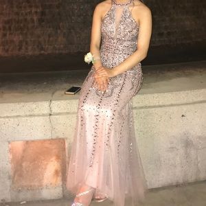Sparkly prom dress
